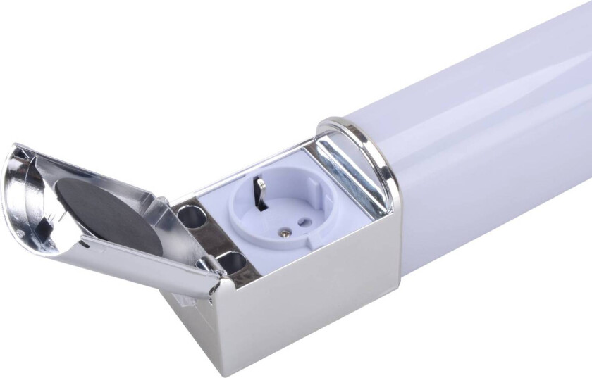 LED-vegglampe til bad Lind D med stikkontakt