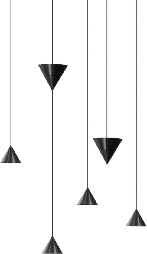 Filomena LED-hengelampe 6 lys 2 700 K