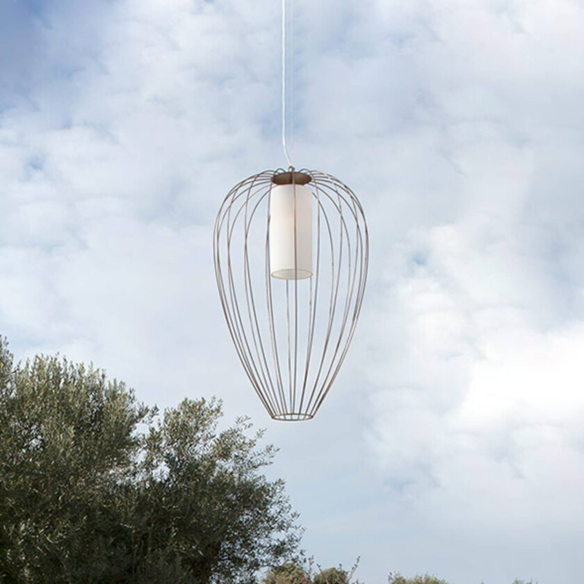 Cell - bur-hengelampe, Ø55 cm, bronse