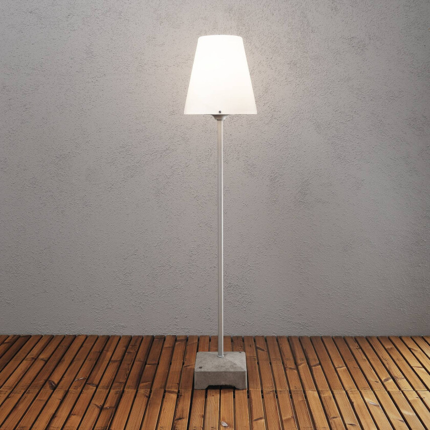NEW LUCCA gulvlampe til terrassen, 131 cm