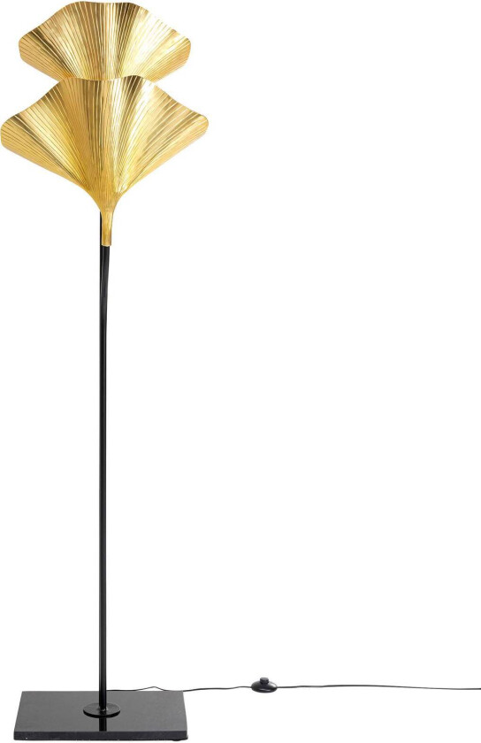 KARE Gingko Due gulvlampe med gylne blader