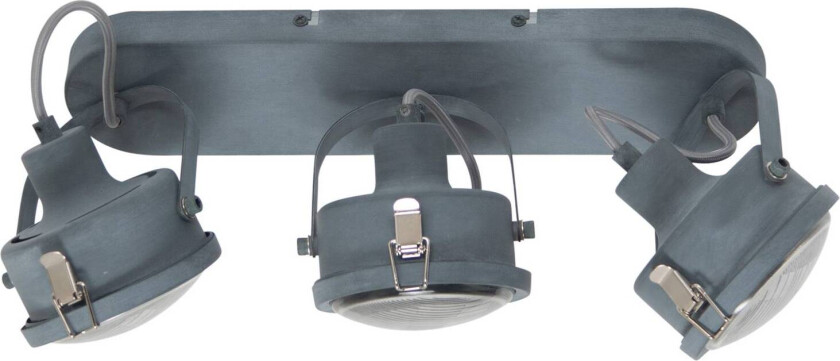 Satellite industriell taklampe i grått