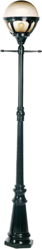 Stolpelampe Bali, 215 cm, svart