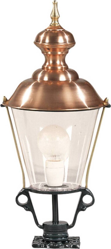 Stibelysning K43, høyde 61 cm svart