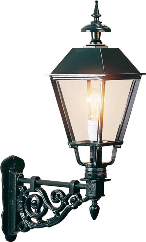 Egmont utendørs vegglampe, svart