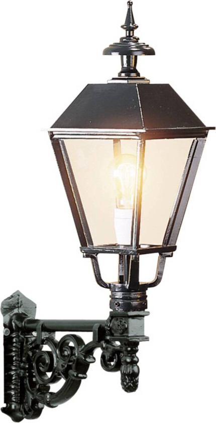 Smakfull utendørs vegglampe M43, svart