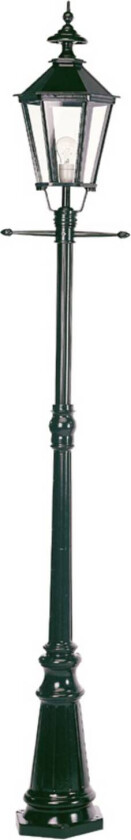 Stolpelampe Manchester 1-lys svart