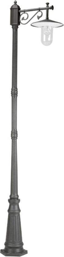 Rasterstolpe lys grå/matt