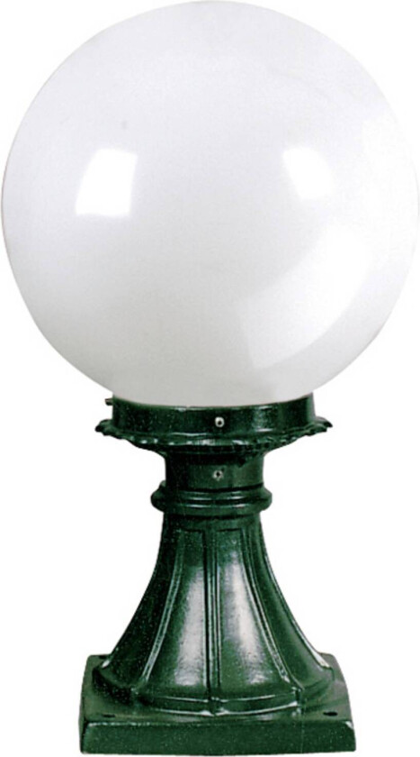 Sokkellampe R224, grønn