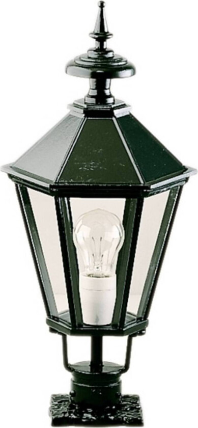 Sokkelampe K7c, grønn