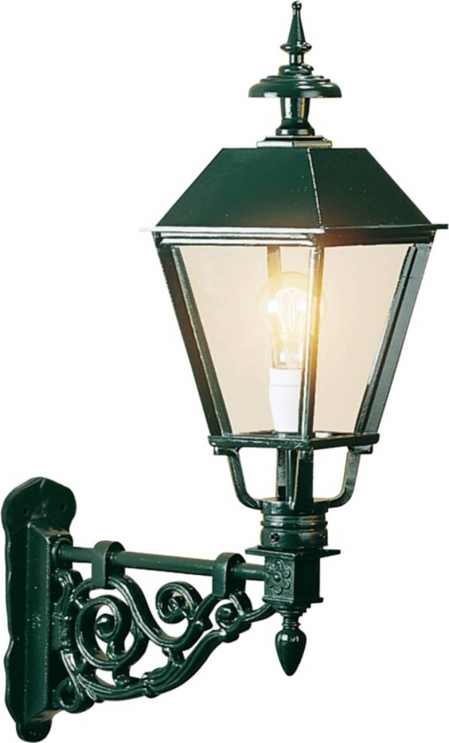 Egmont utendørs vegglampe, grønn