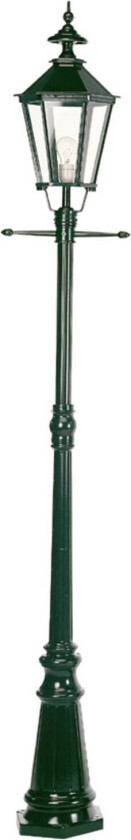 Lyktestolpe Manchester 1-lys grønn