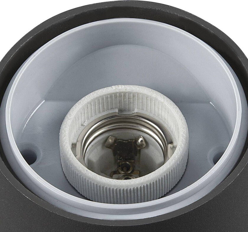 Grafit stibelysning antracitt sylinder 30 cm