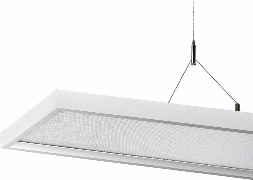 Worklight LED-pendellampe for kontor, hvit