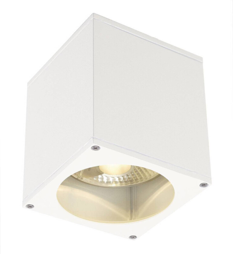 Big Theo utendørs taklampe, hvit