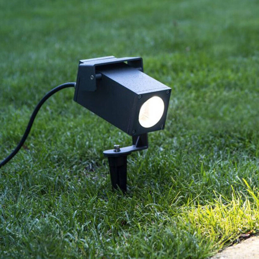 Theo Bracket jordspyd spotlight, justerbar