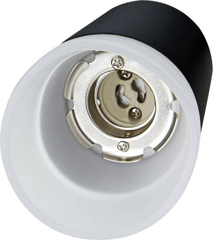 Astina taklampe for utenpåliggende montering, matt svart