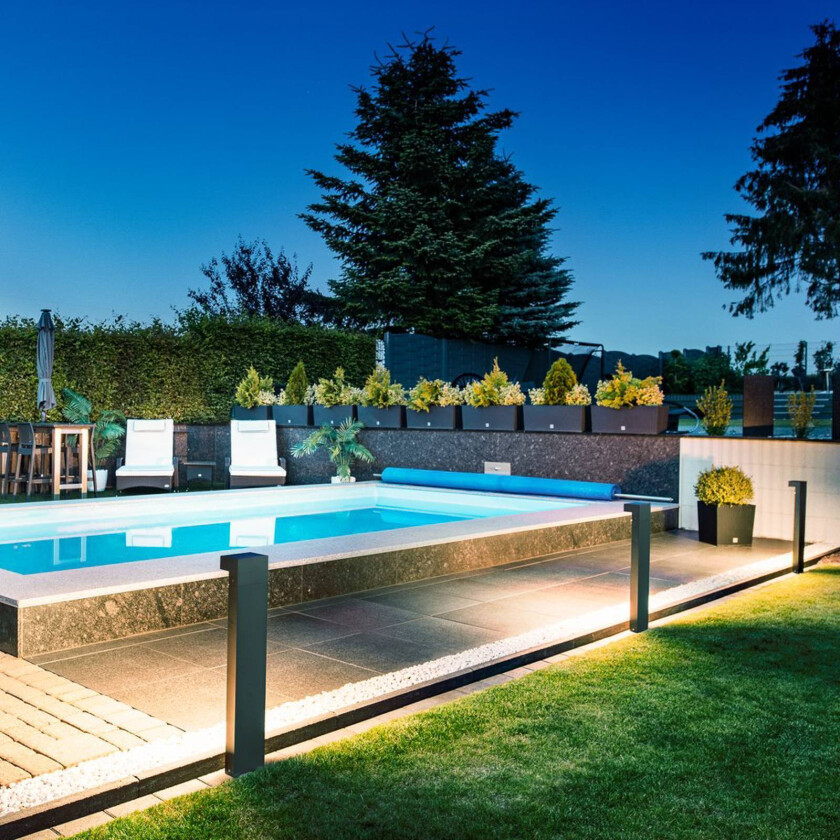 L-Line Out LED-gangbelysning CCT, høyde 80 cm