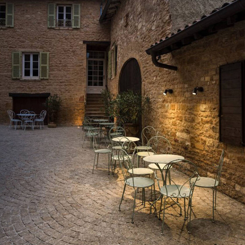 Nautilus utendørs veggstrahler rund Ø 9,8 cm