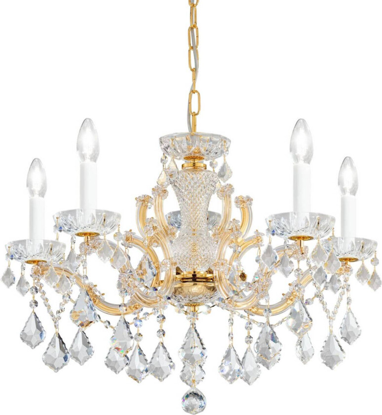 KOLARZ Maria Louise lysekrone krystall 5 lyskilder