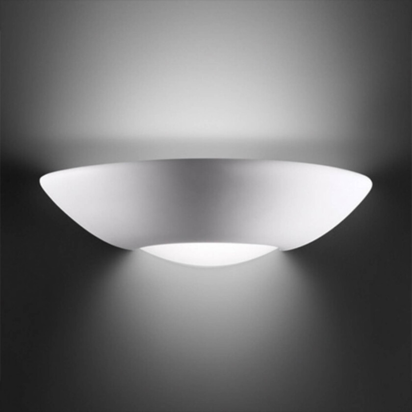Vegglampe Casablanca, malbar, bredde 40 cm