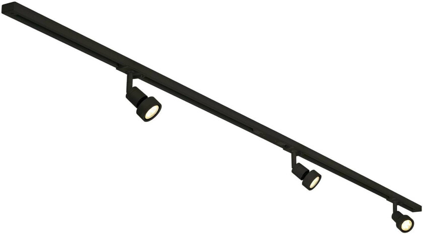 Puri-Track 1-krets sporsett svart