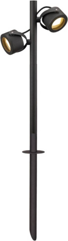 Sitra 2-lys stibelysning antracit