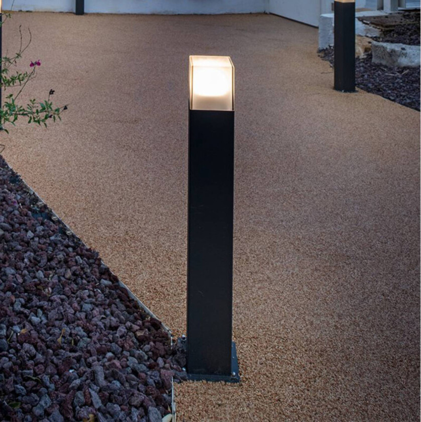 Grafit stibelysning 60 cm