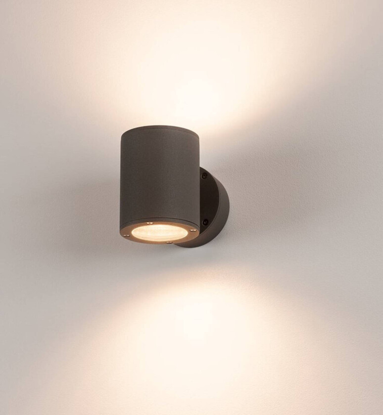 Sitra Up-Down LED utendørs LED-vegglampe, antrasitt