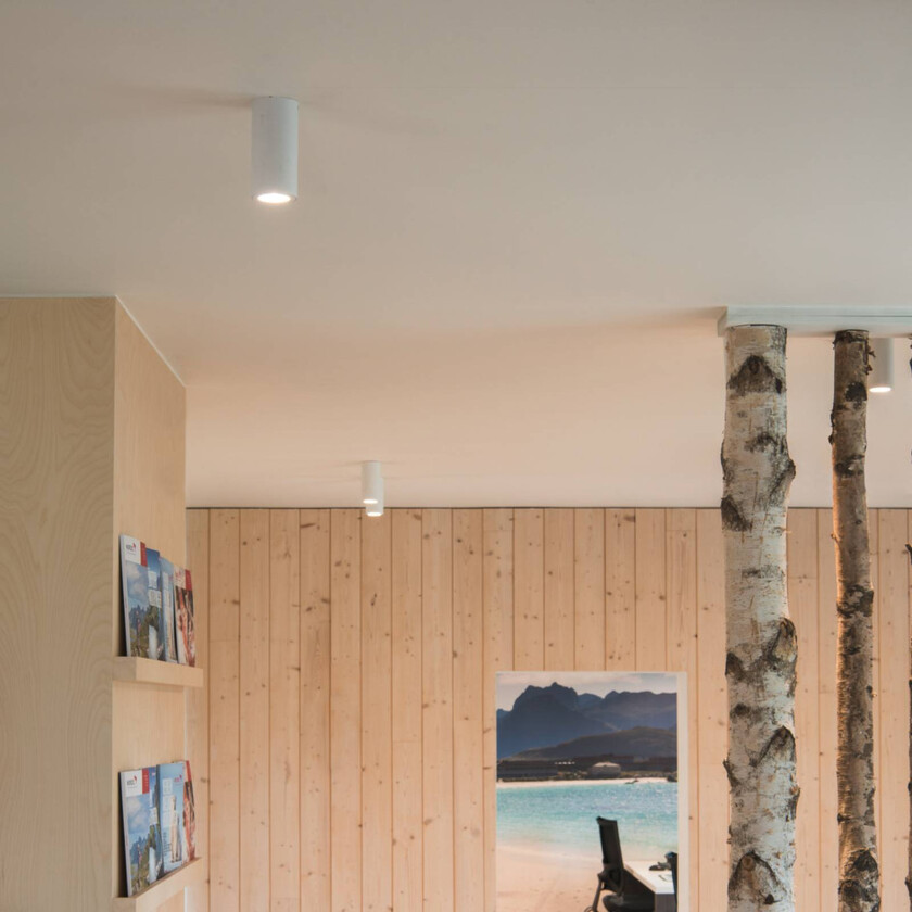 Enola_B CL-1 downlight, hvit, aluminium, Ø 6,7 cm