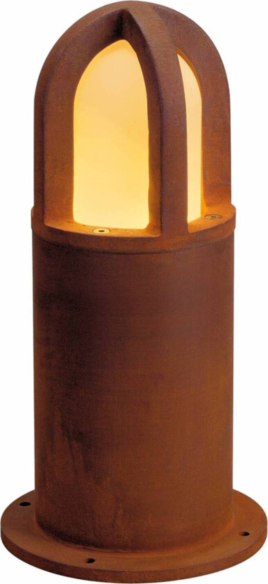 Rusty Cone 40 rustbrun sokkelbelysning 40 cm