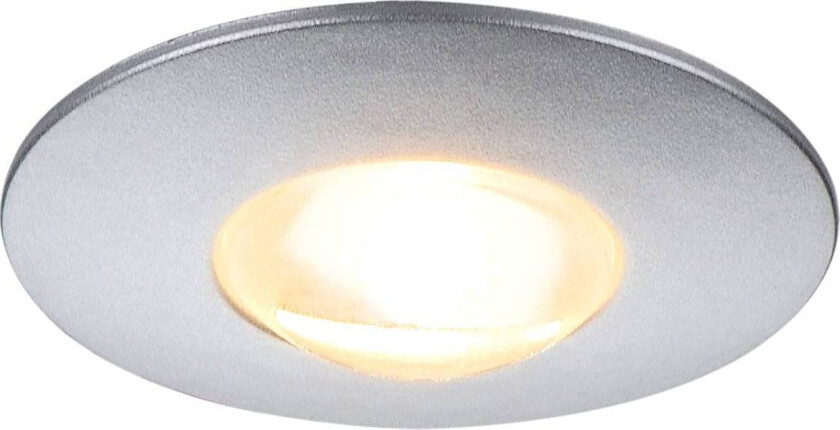 Dekled LED innfelt spotlight varm hvit
