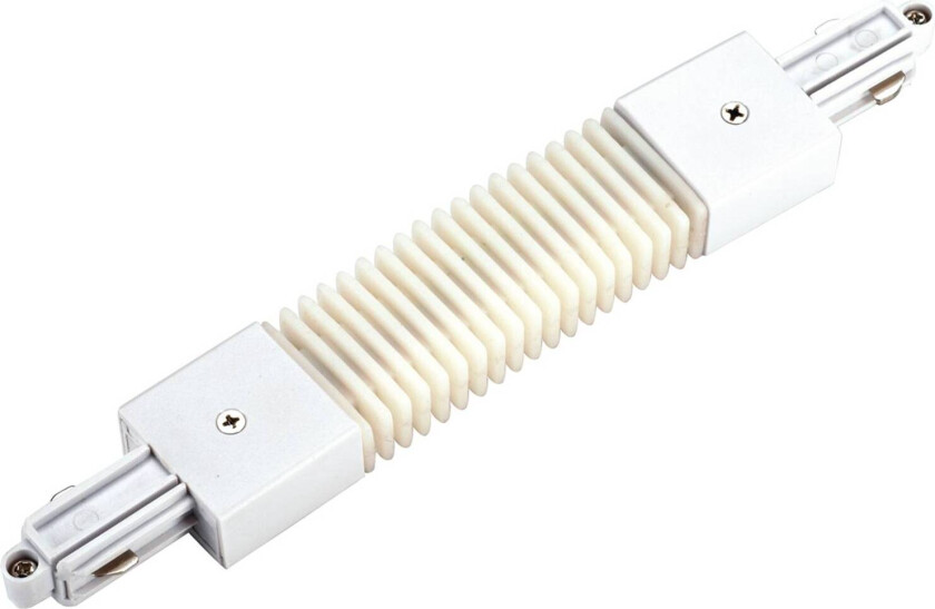 Flex-kontakt for 1-faset HV-skinne, hvit