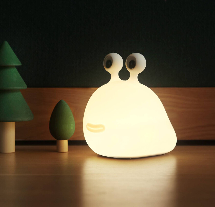 LED-nattlampe Momo Moon med batteri og USB