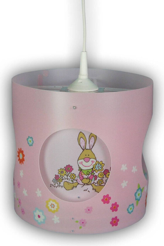 Bungee Bunny hengelampe til barnerommet, roterende