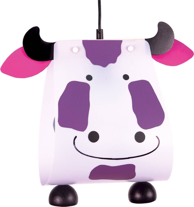Ku-pendellampe til barnerommet