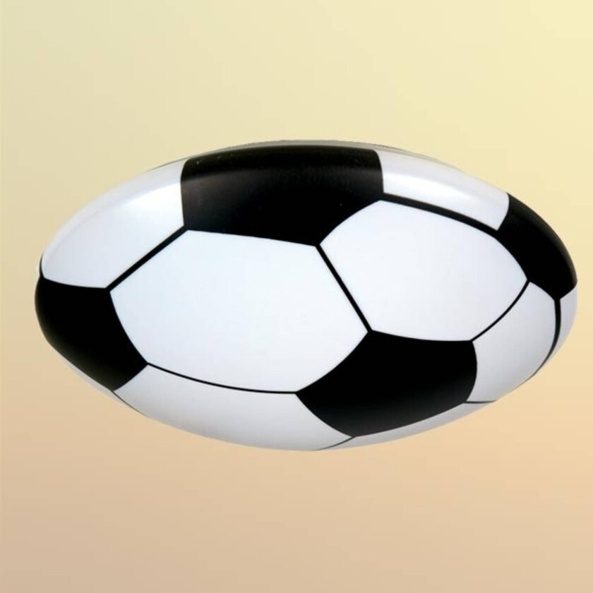 Taklamp Fotball, plast