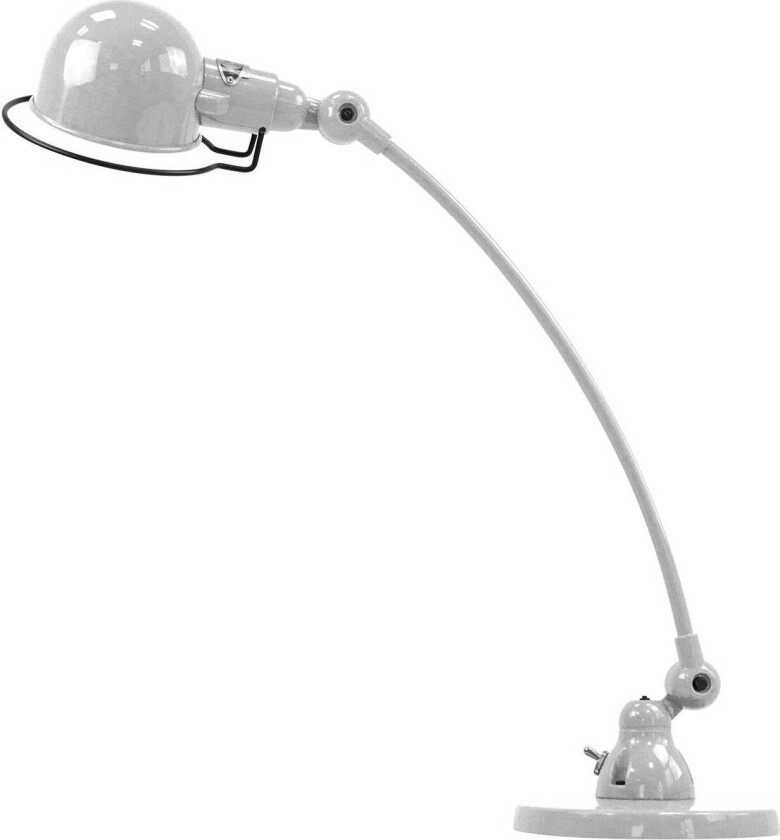 Signal SIC400 bordlampe, fot 1 arm grå