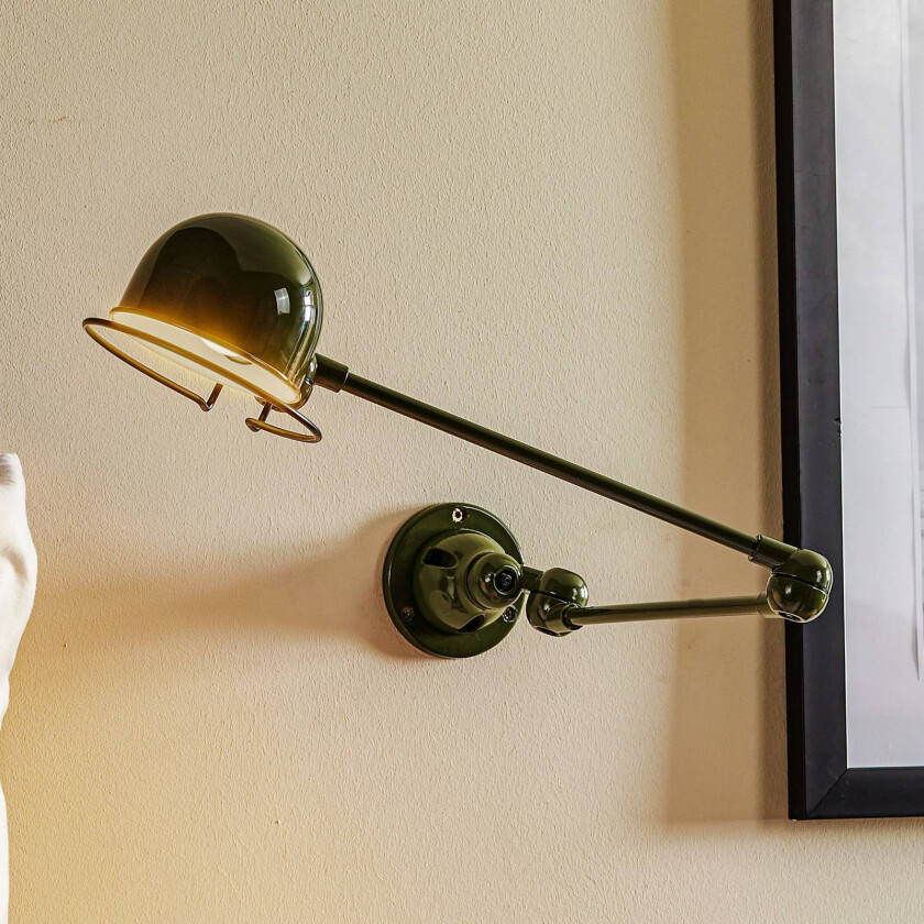 Signal SI331 vegglampe 2 lag arm grønn