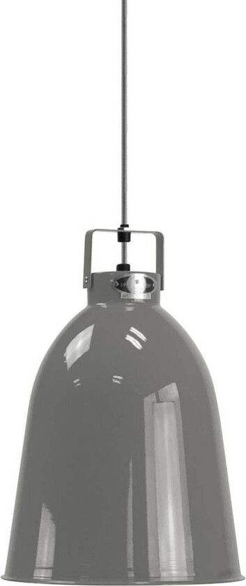 Clément C240 hengelampe, blank grå, Ø24cm