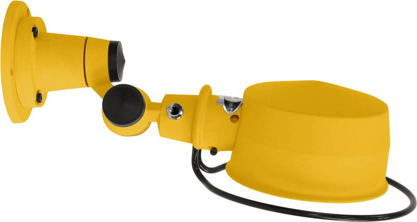 Lak L1000 leddvegglampe matt sennepsgul