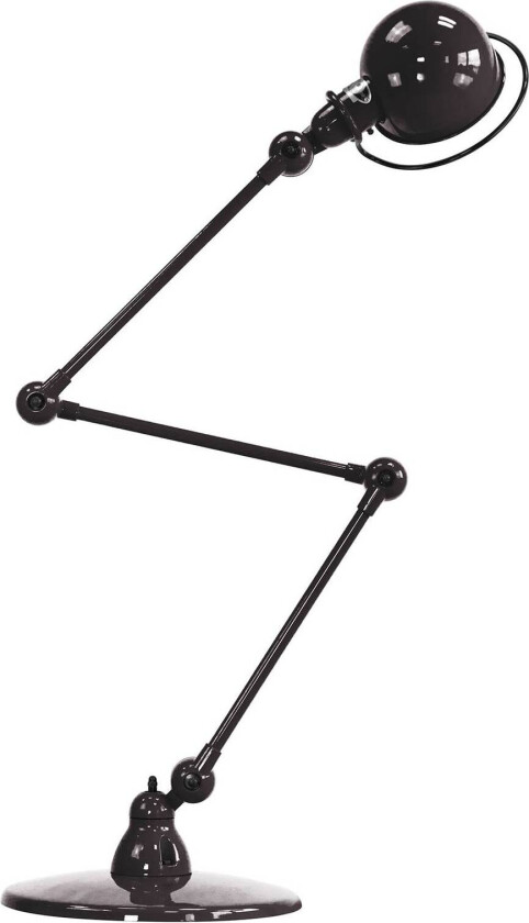 Loft D9403 gulvlampe med ledd, svart