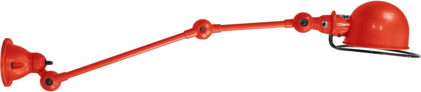 Loft D4251 vegglampe, leddarm, rød