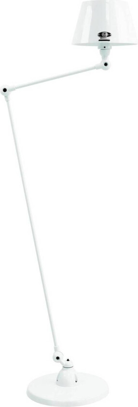 Aicler AID833 gulvlampe, 80+30 cm, hvit
