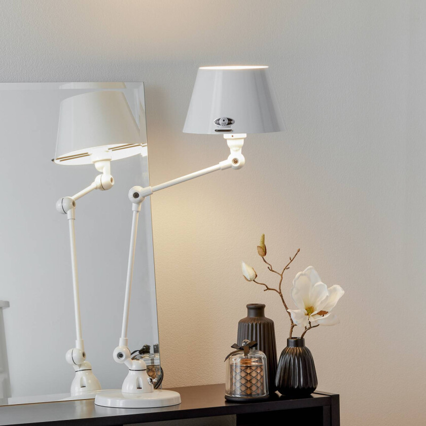Aicler AID373 bordlampe, hvit