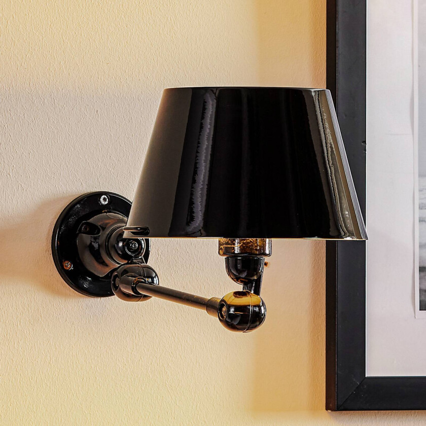 Aicler AID701 vegglampe med ledd, svart