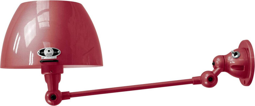 Aicler AIC301 vegglampe, leddarm, burgunder