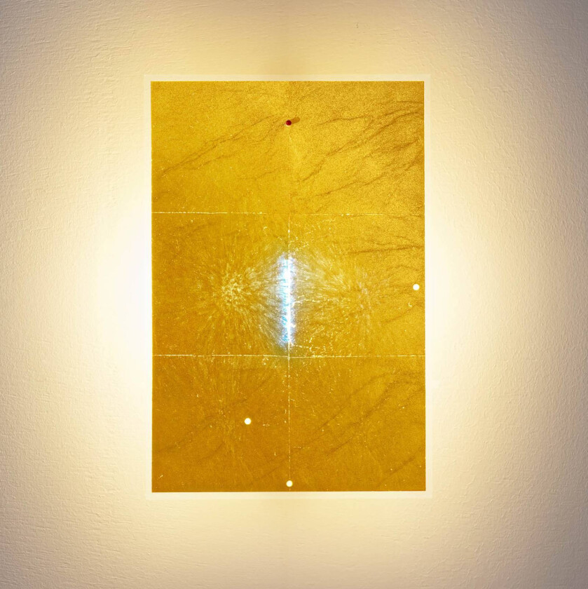 24 Karat Blau Flat vegglampe