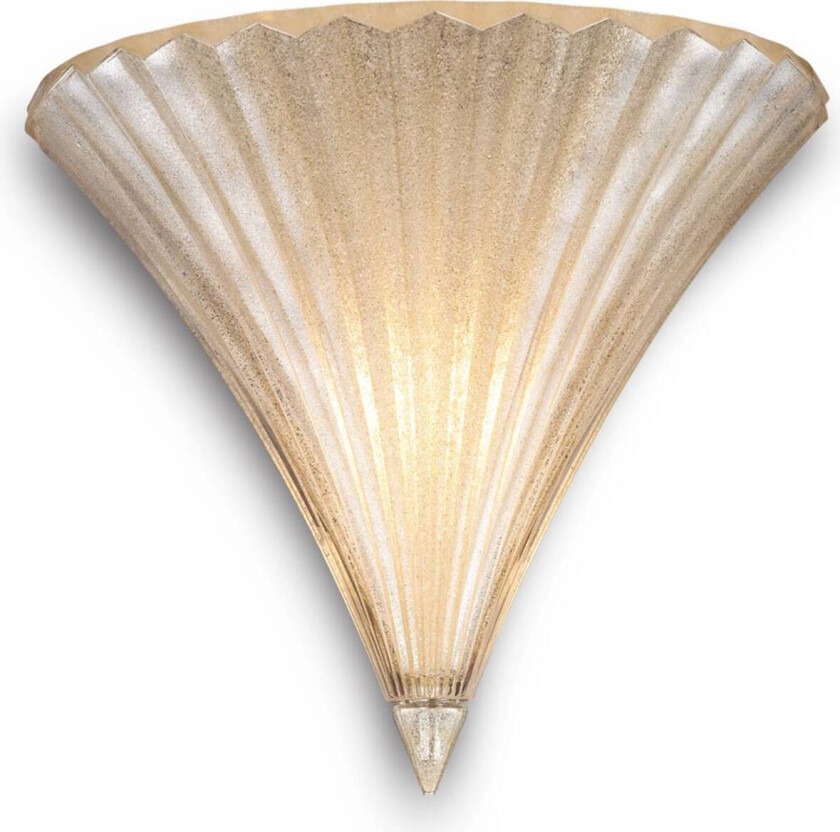 Ideal Lux Santa ap1 small vegglampe, gull