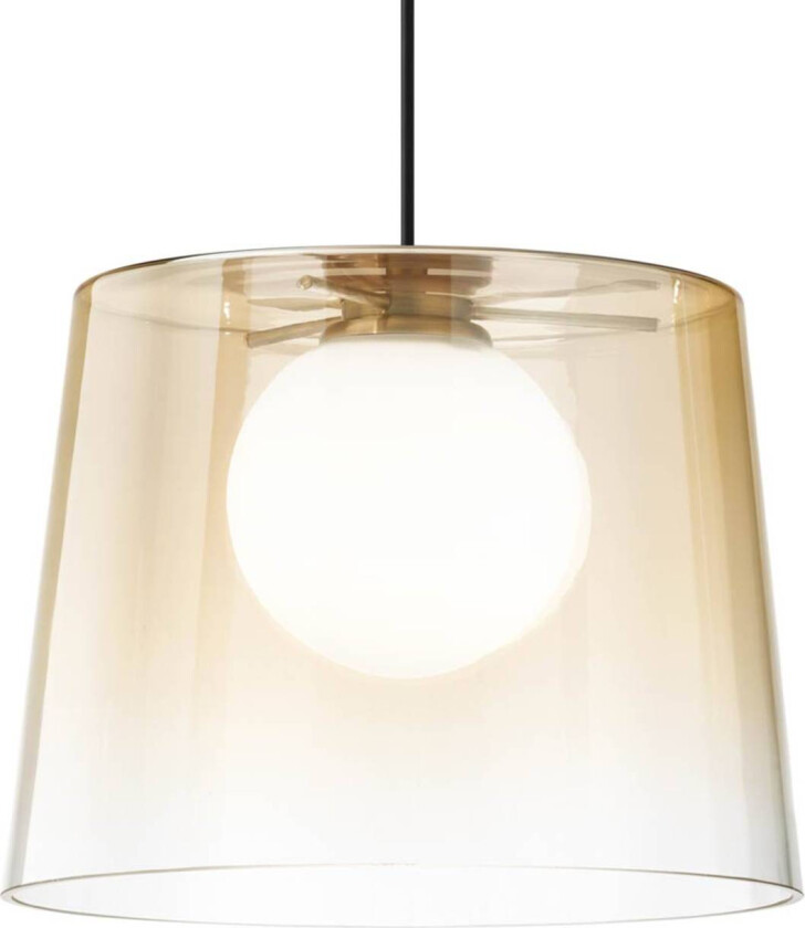 Ideal Lux Fade LED-hengelampe rav-transparent
